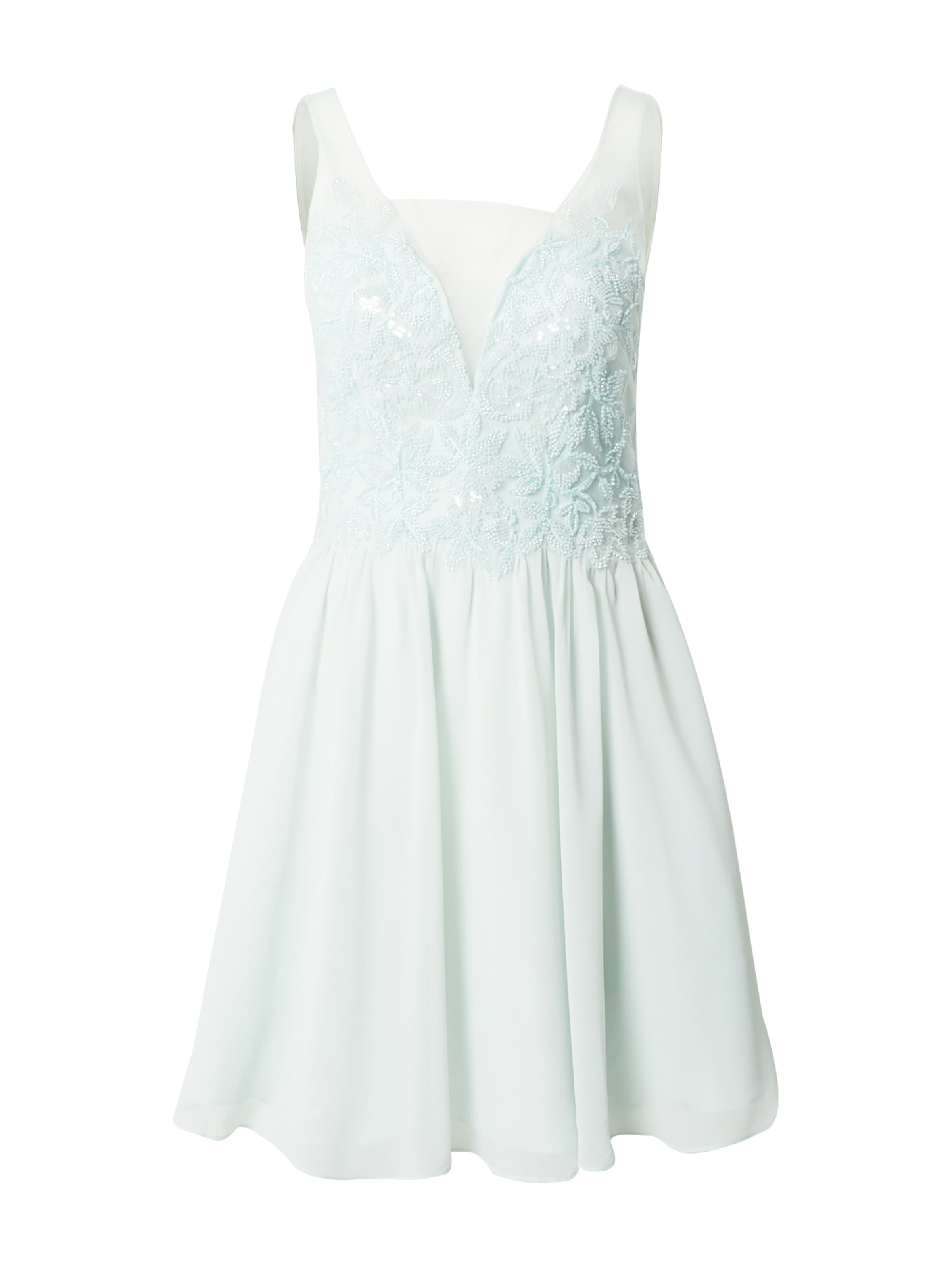 Laona Koktejlové šaty – modrá: přední strana