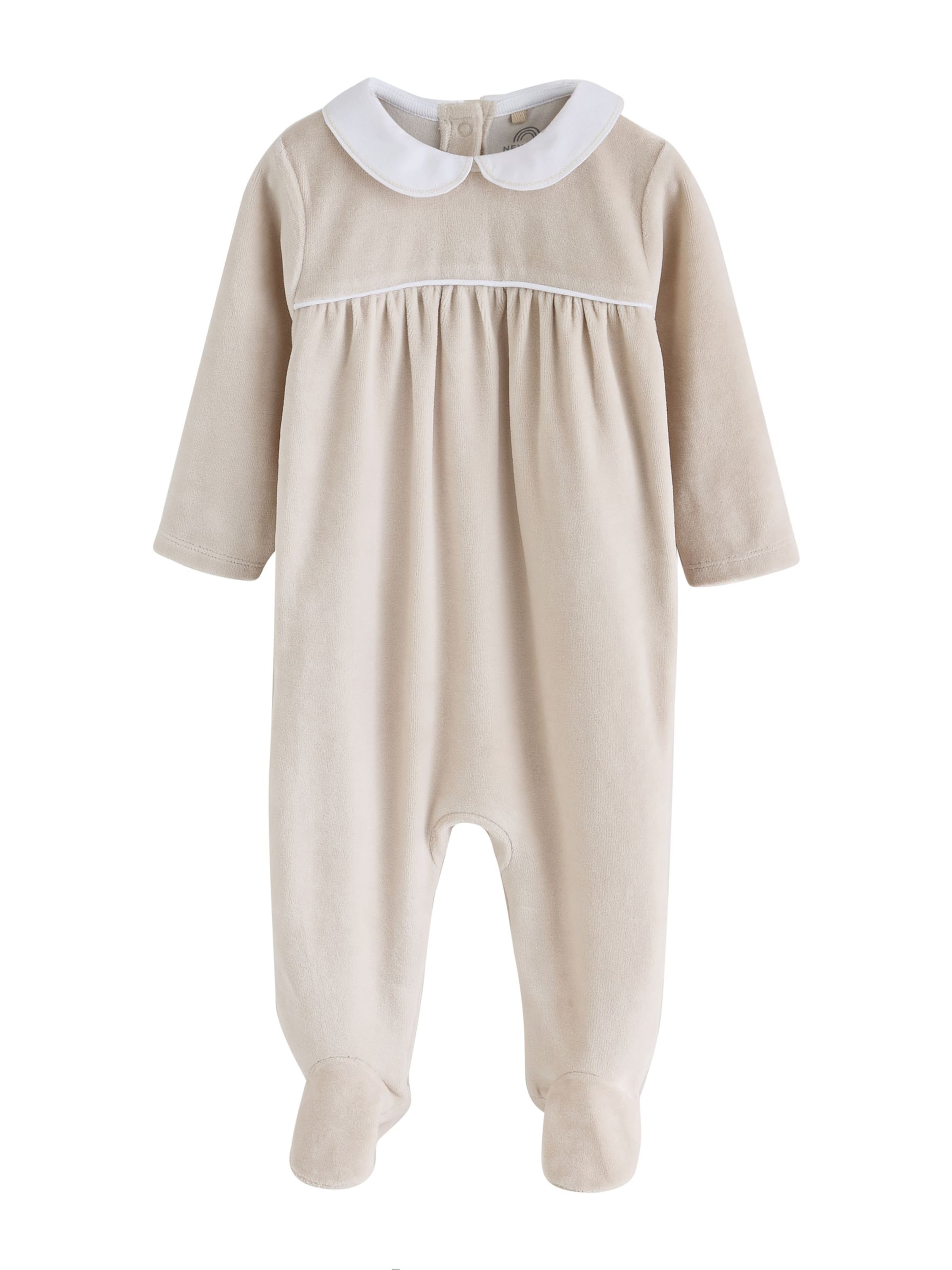 Next - Pijama en beige: frente