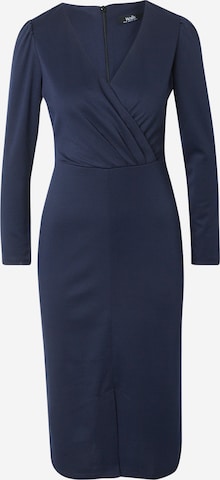 Wallis Curve Φόρεμα σε μπλε: μπροστά