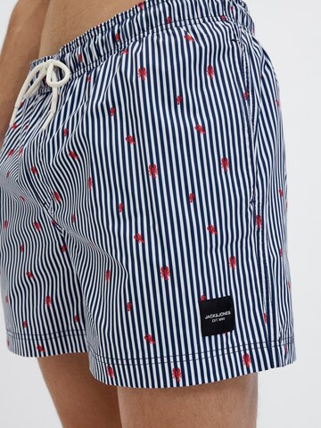 JACK & JONES Zwemshorts in Blauw