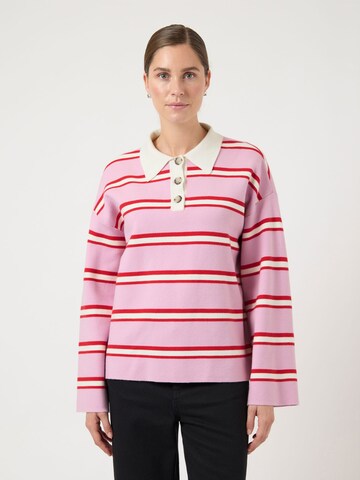 Pullover 'YASIsabell' di YAS in rosa: frontale