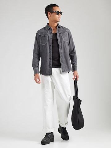 G-STAR - Ajuste regular Camisa en azul