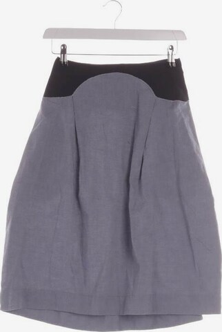 JIL SANDER Skirt in XXS in Blue: front