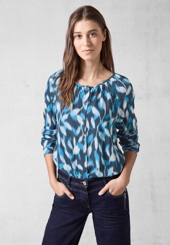 CECIL Bluse in Blau: Vorderseite