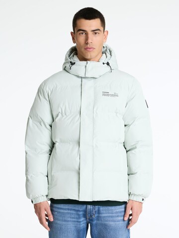 CHASIN' Winter jacket in Blue: front