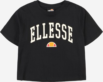 ELLESSE Shirt 'Ciciano' in Zwart: voorkant