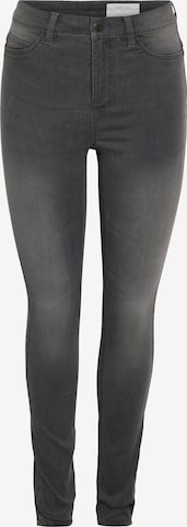 Noisy may Skinny Jeans 'NMCALLIE' in Grey: front