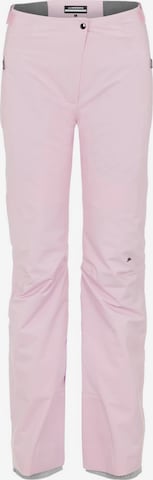J.Lindeberg Workout Pants in Pink: front