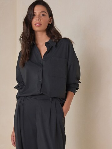 Chemisier Next en noir : devant