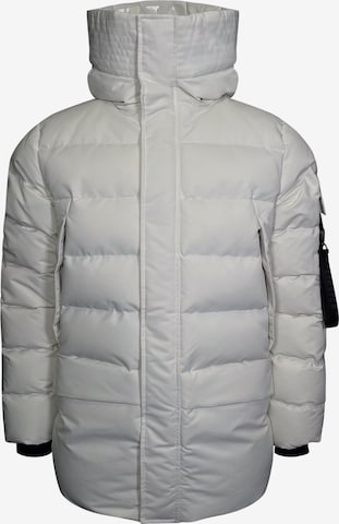 Parka d’hiver SikSilk en beige : devant