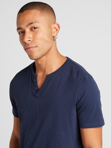 QS T-Shirt in Blau