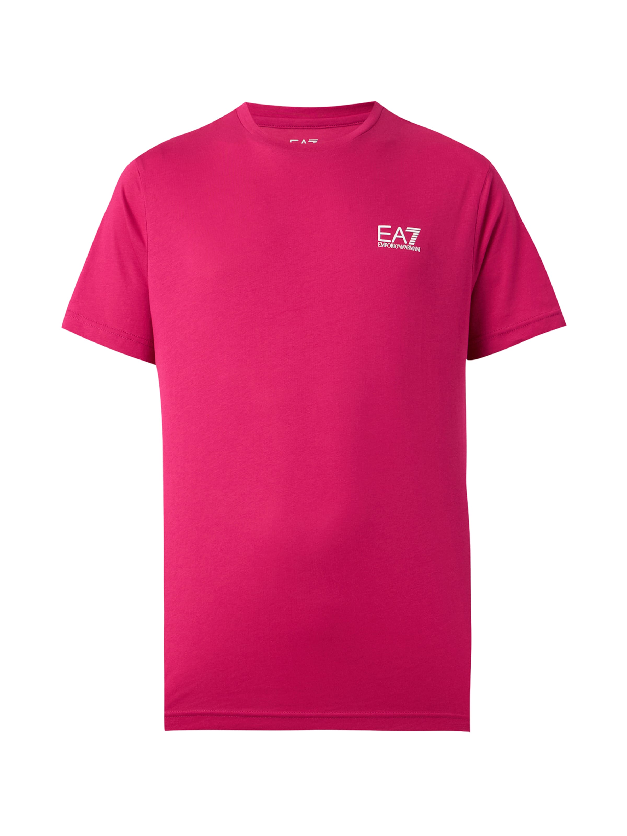 EA7 Emporio Armani T-Shirt in fuchsia / weiß, Produktansicht