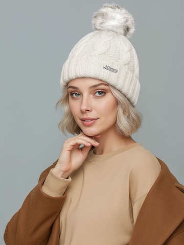 Neverless Mütze 'Caren' in Beige