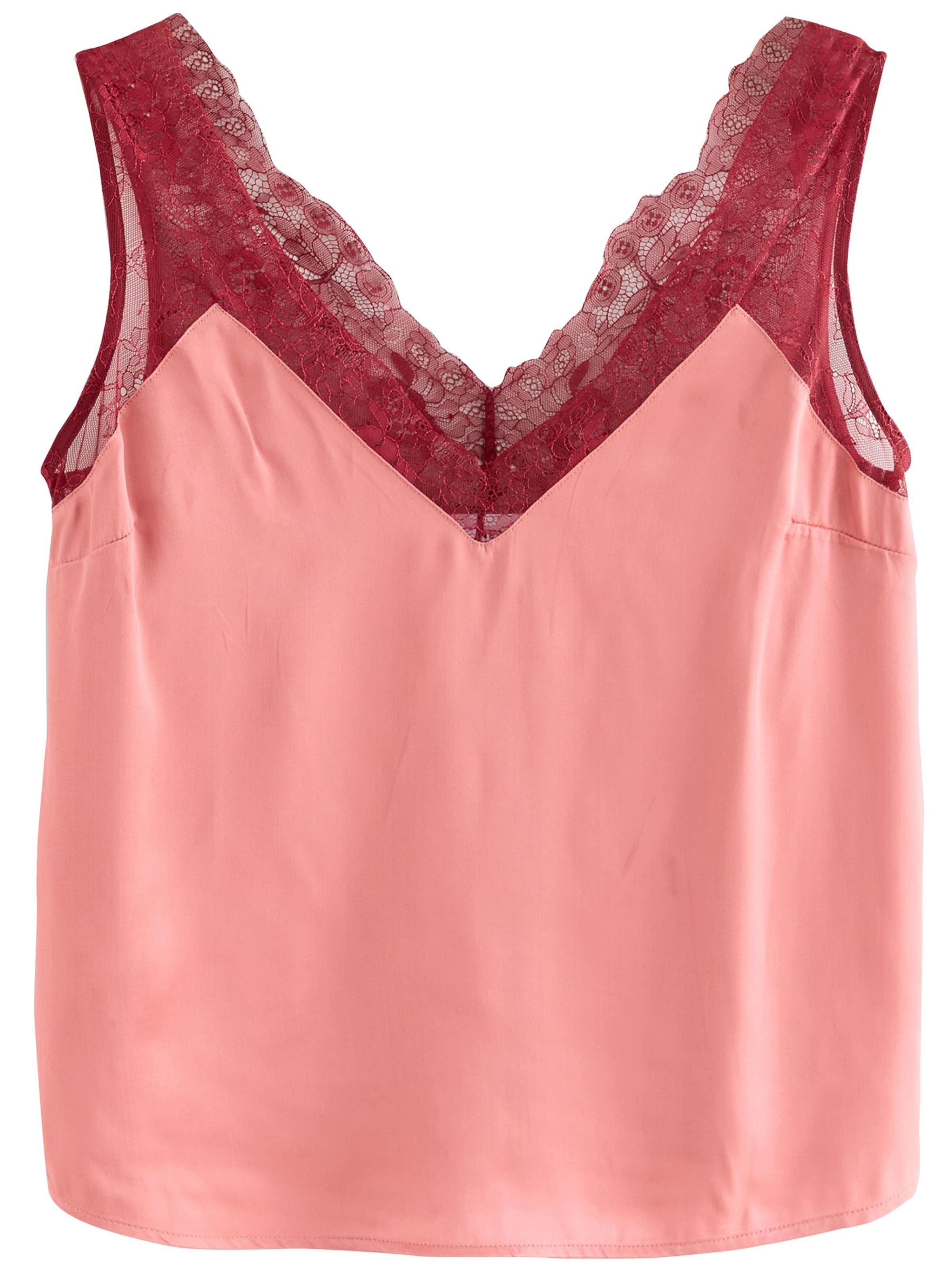 rožinė Next Palaidinė be rankovių: priekis