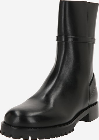 PATRIZIA PEPE Ankle Boots in Black: front