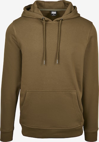 Sweat-shirt Urban Classics en vert : devant