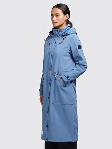 Manteau mi-saison khujo en bleu