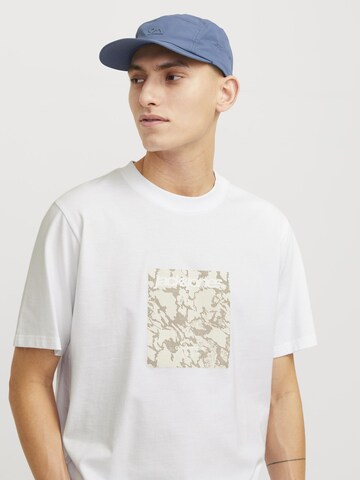 T-Shirt 'JCOTARMAC' JACK & JONES en blanc