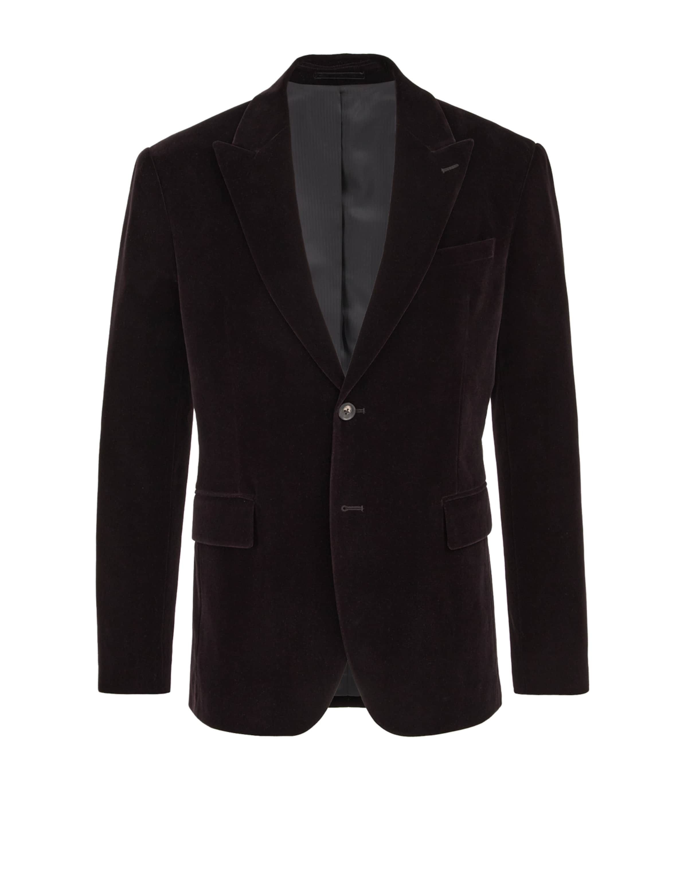 Slim fit Sacou de la WE Fashion pe maro: față