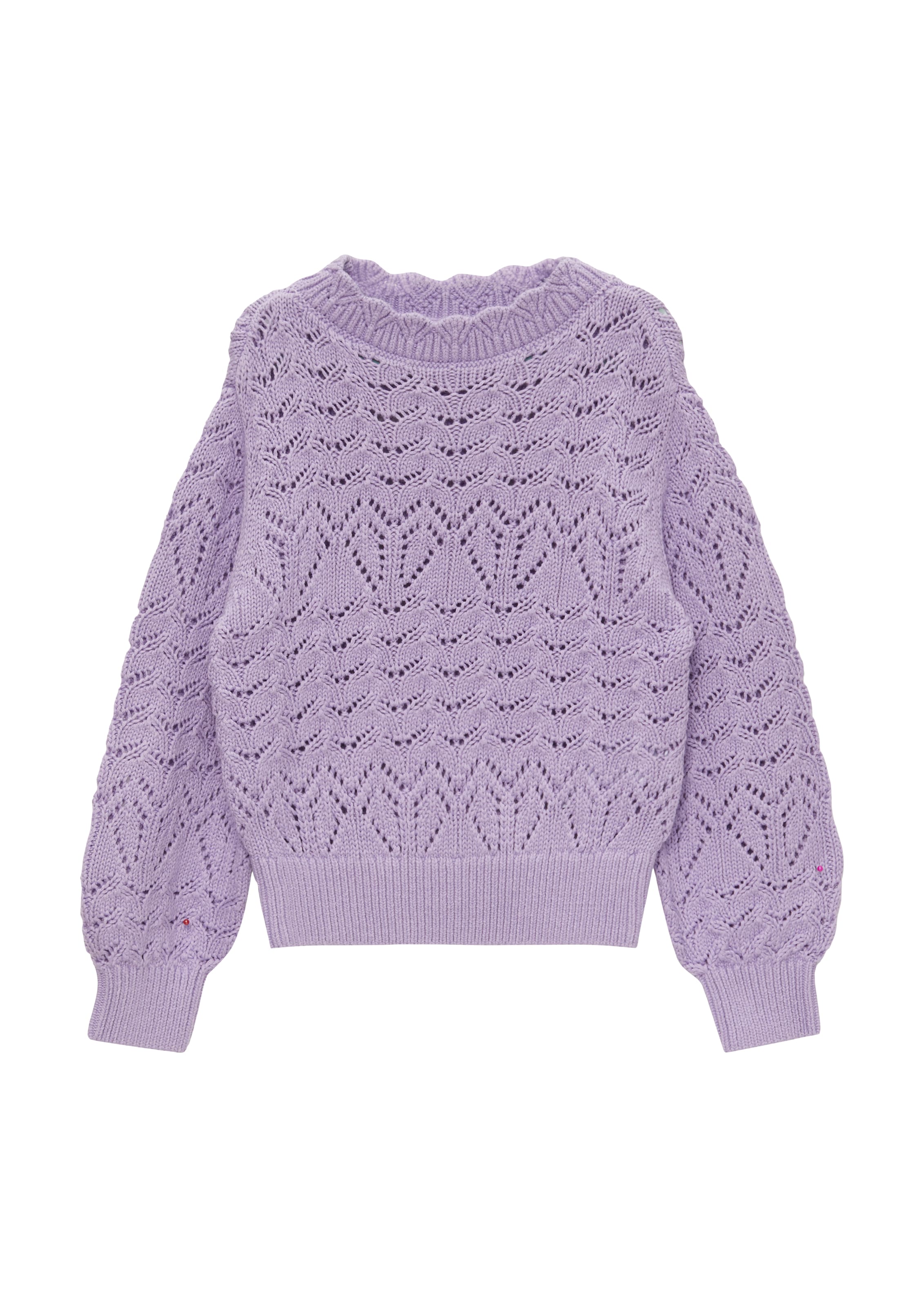 s.Oliver Pullover in Lila: Vorderseite