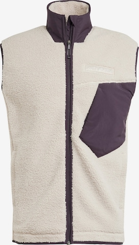 Gilet de sport 'Xploric' ADIDAS TERREX en beige : devant