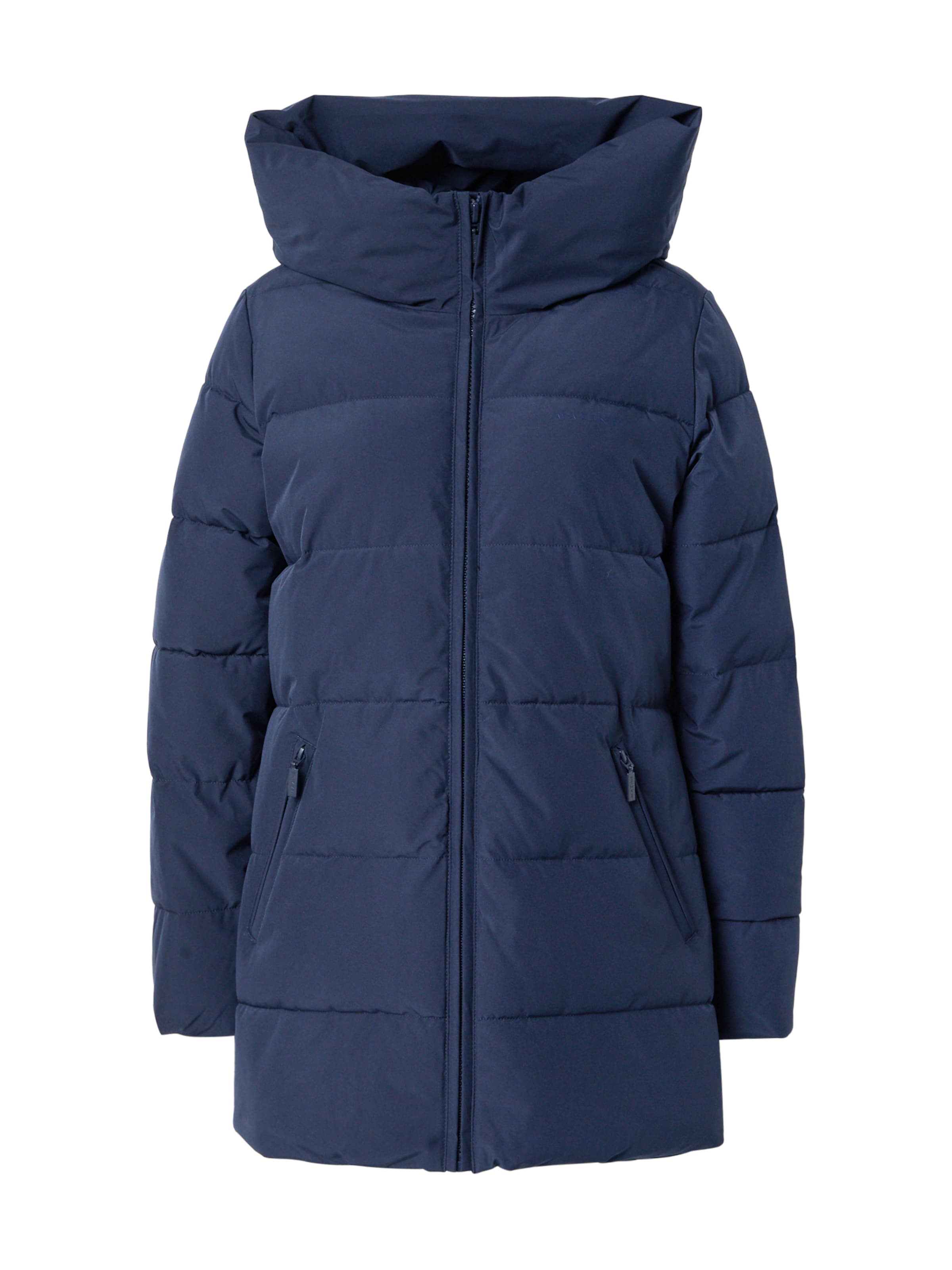 mazine Zimní kabát – modrá: přední strana