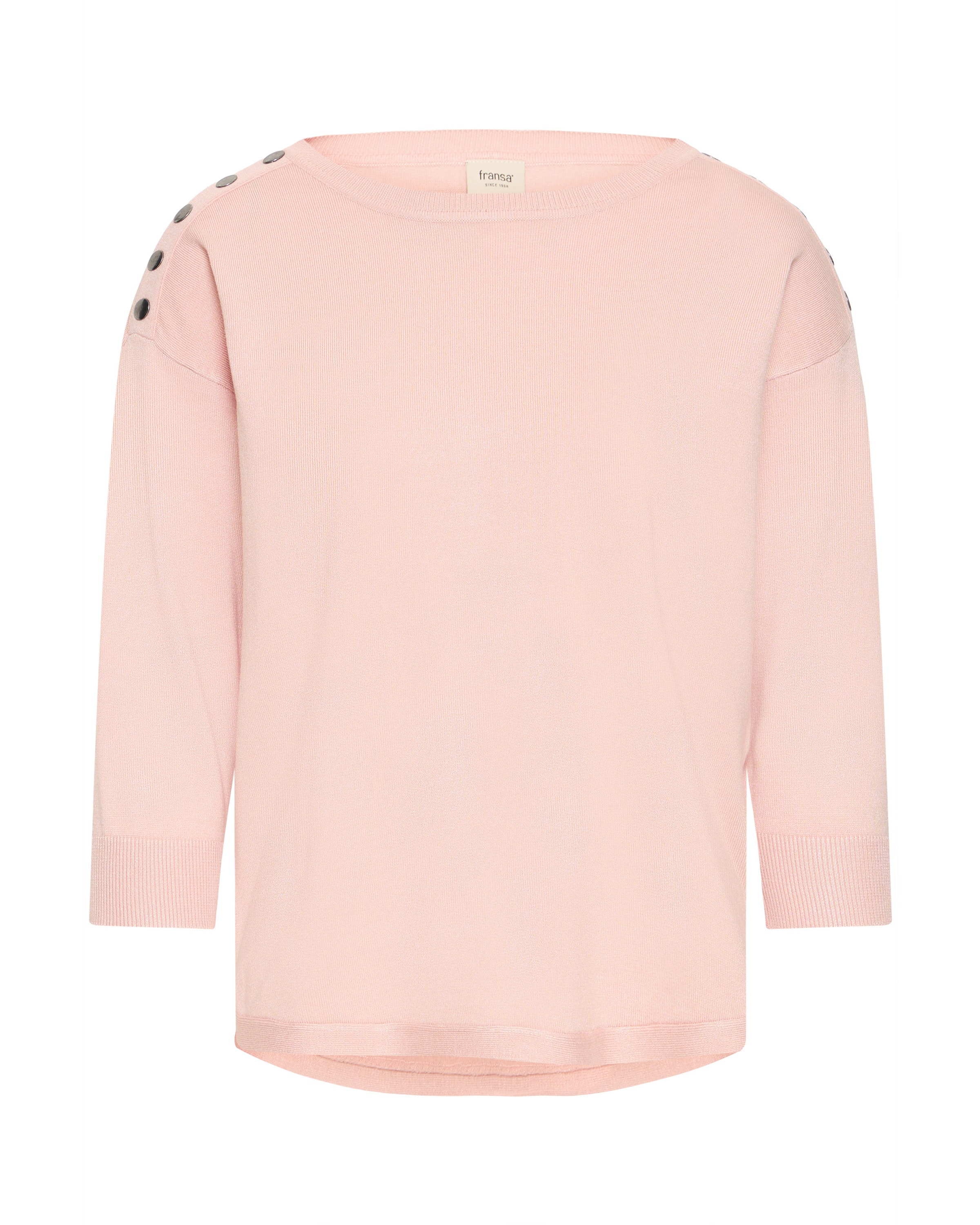 Fransa Pullover'FRZUBASIC' in Pink: Vorderseite