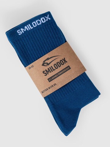 Smilodox Athletic Socks in Blue