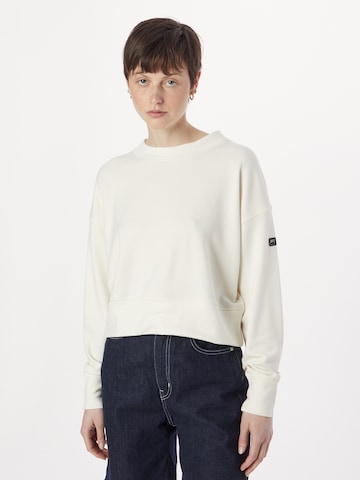 super.natural Sportief sweatshirt 'KRISSINI' in Wit: voorkant
