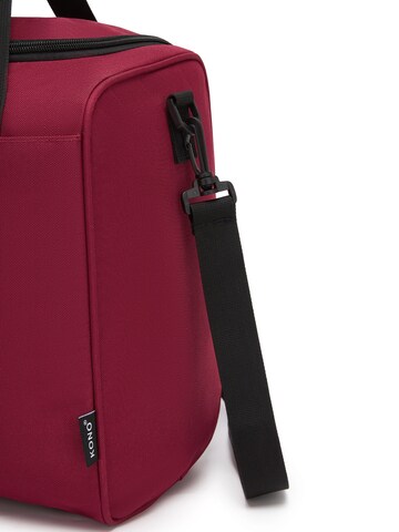 Kono Travel Bag in Red