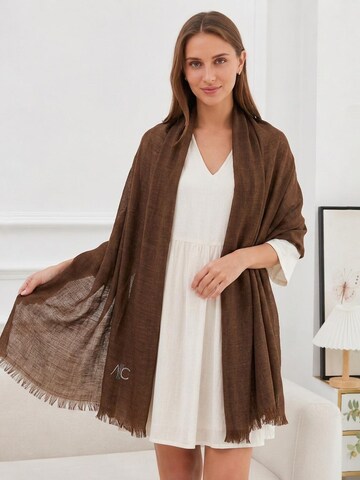 alberto cabale Scarf 'Everydays' in Brown