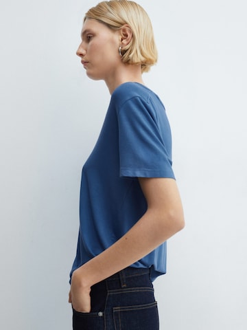 MANGO T-Shirt 'VISPI' in Blau