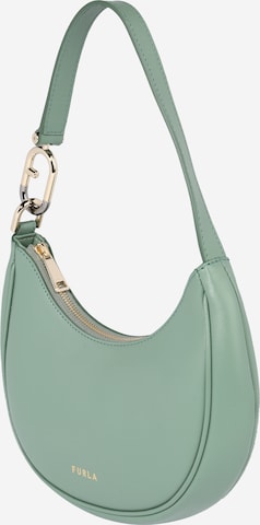 FURLA Shoulder Bag in Green: front