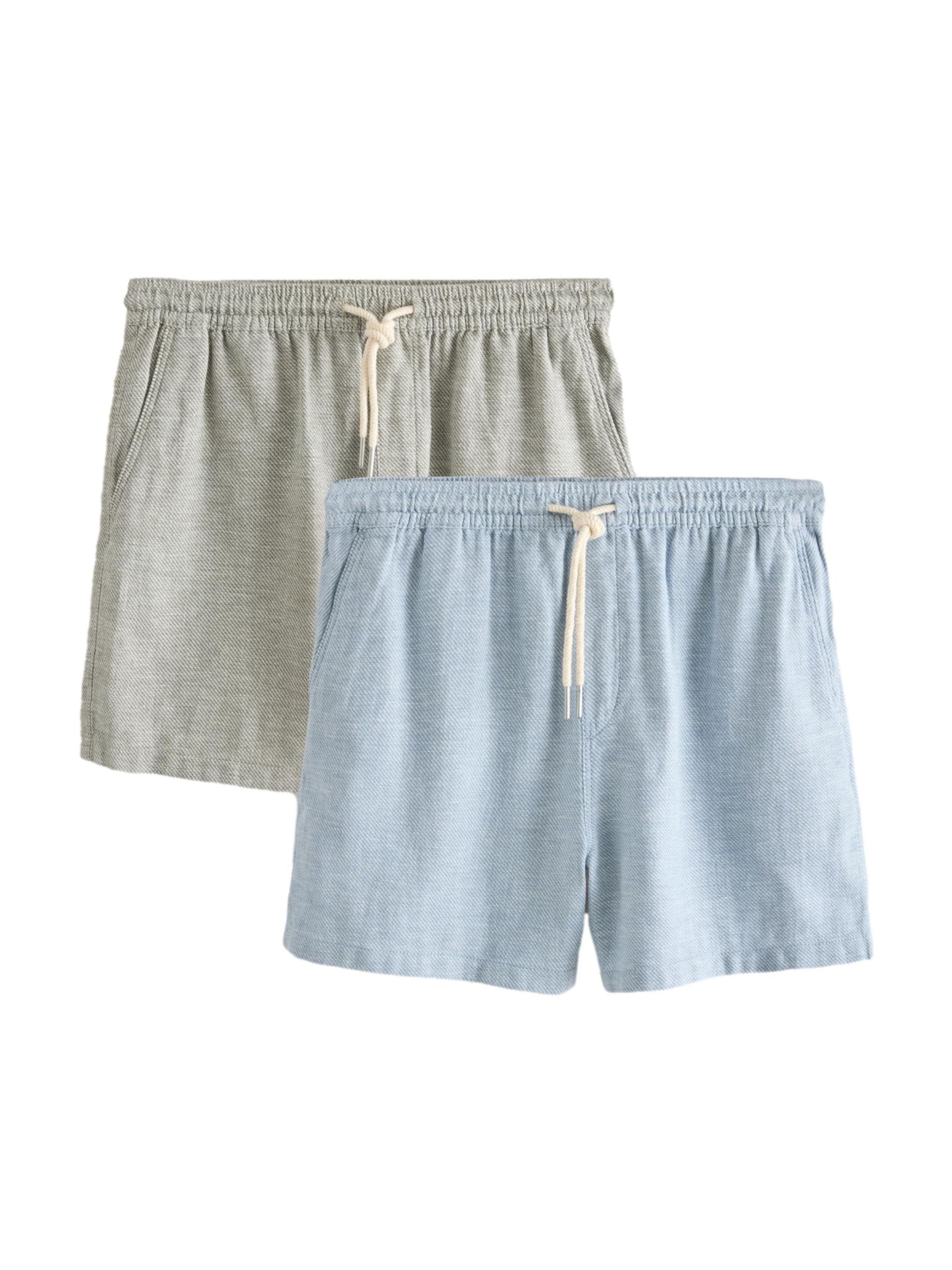 Next Normalny krój Spodnie w kolorze niebieski: przód