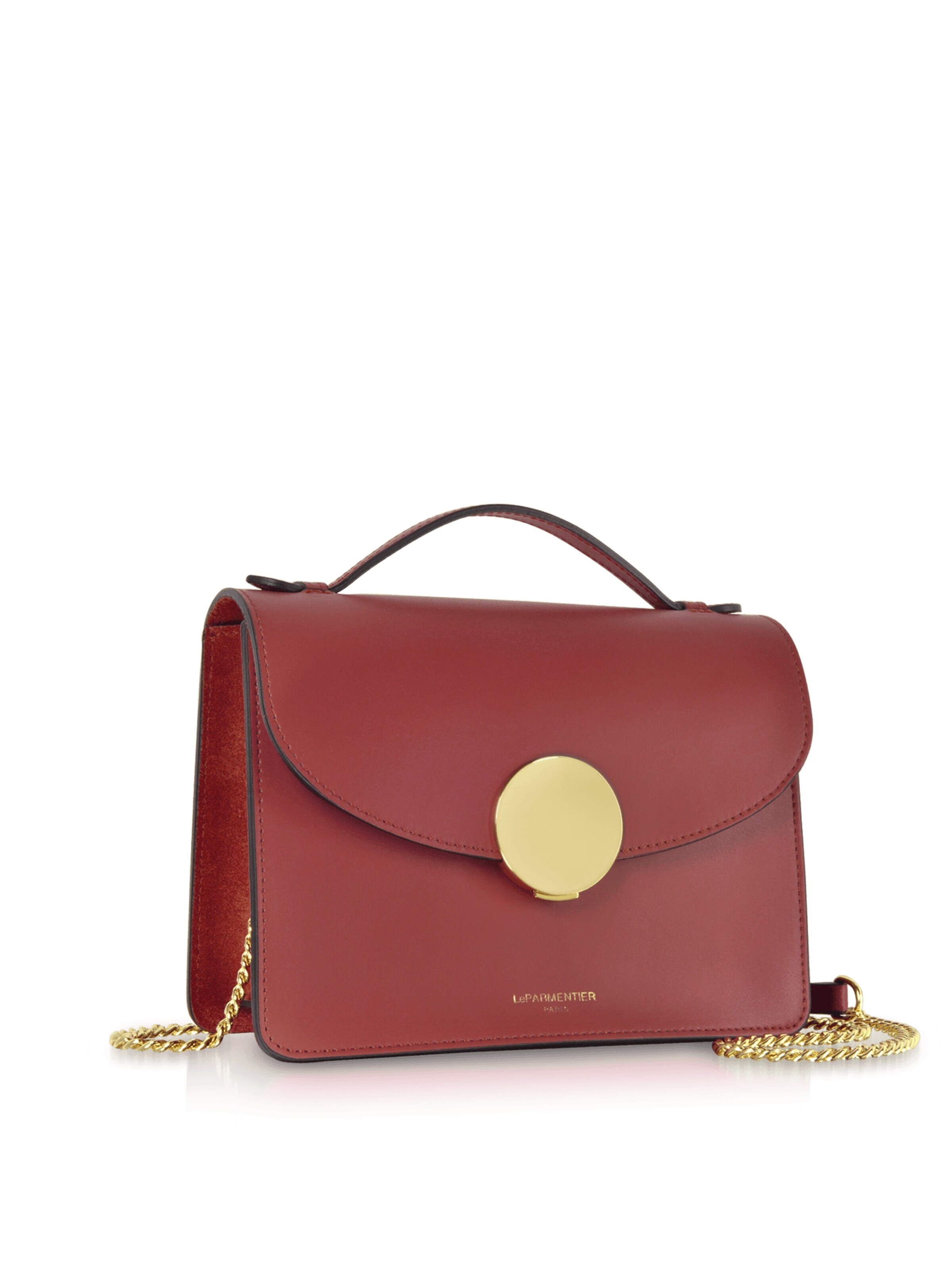 Borsa a mano 'New Ondina' di LeParmentier in rosso