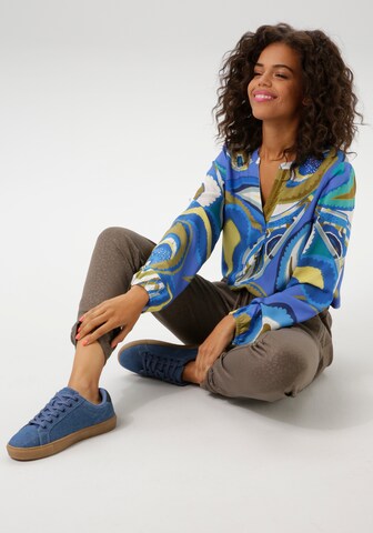 Aniston CASUAL Bluse in Blau