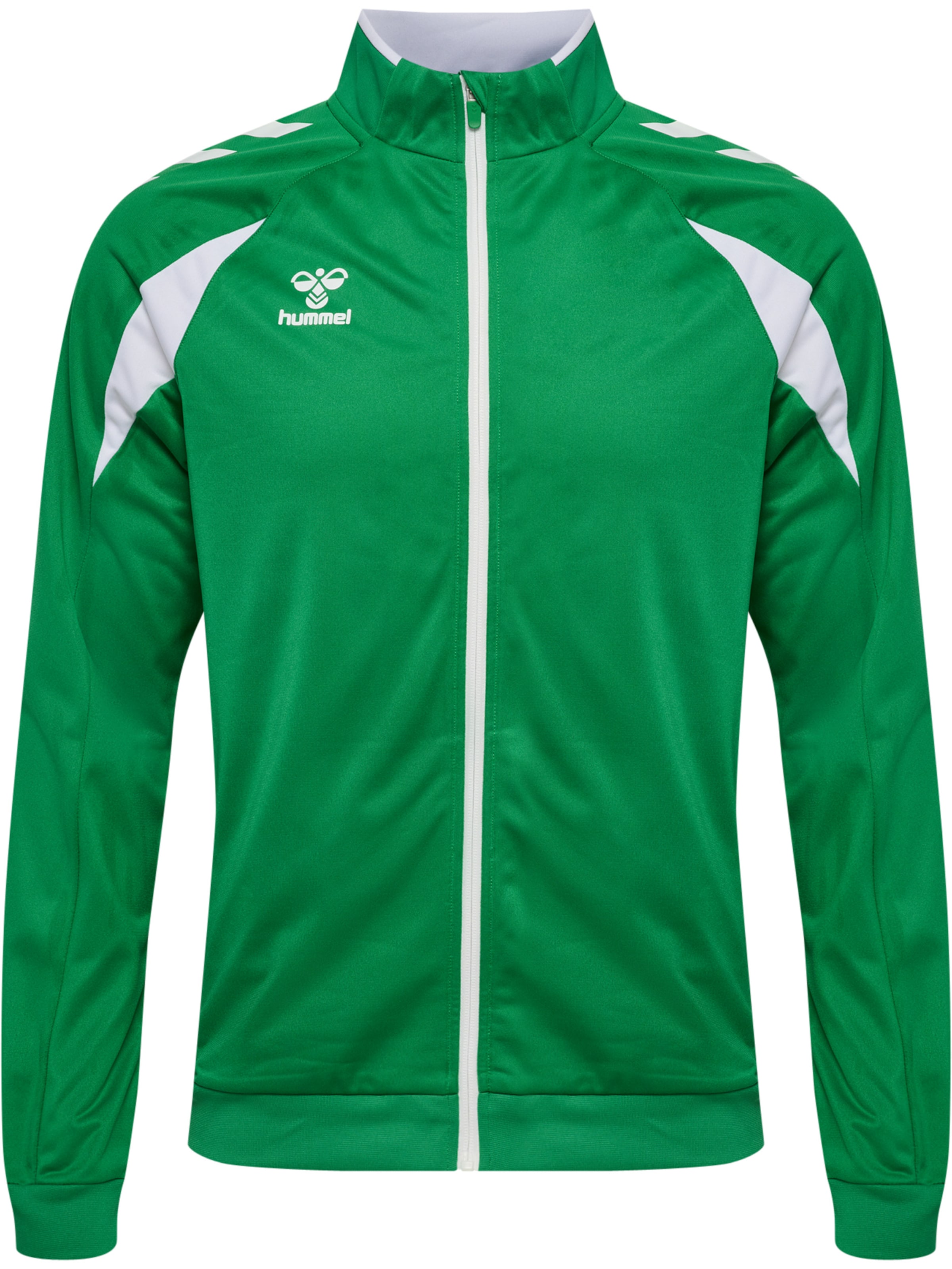 Veste de survêtement 'Core 2.0' Hummel en vert : devant