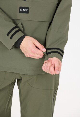 SLOPE Athletic Jacket 'Ruki' in Green