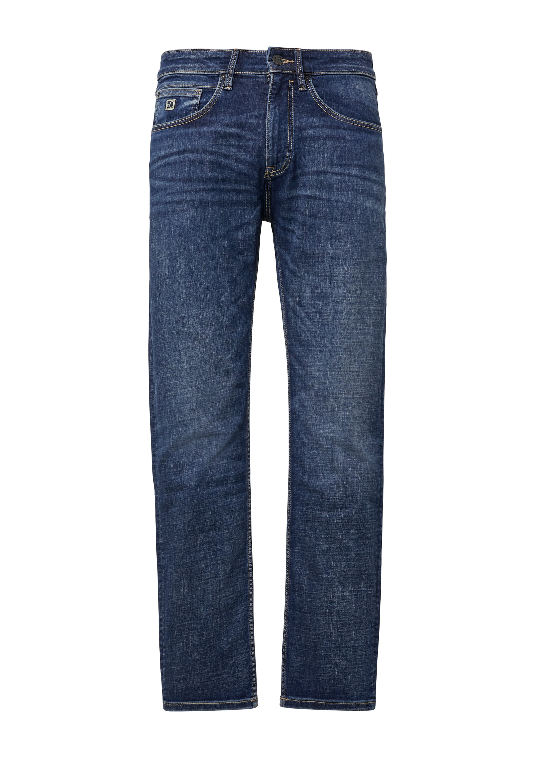 s.Oliver Regular Jeans in Blauw: voorkant