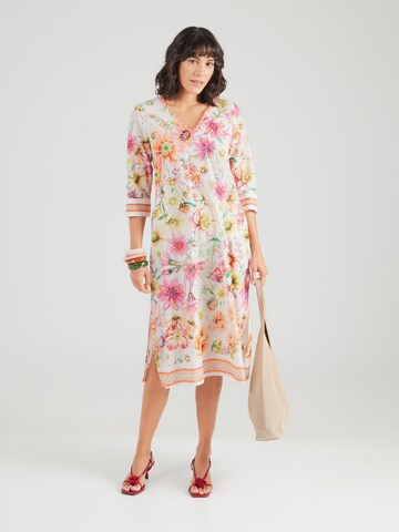 Emily Van Den Bergh Платье в Белый: спереди