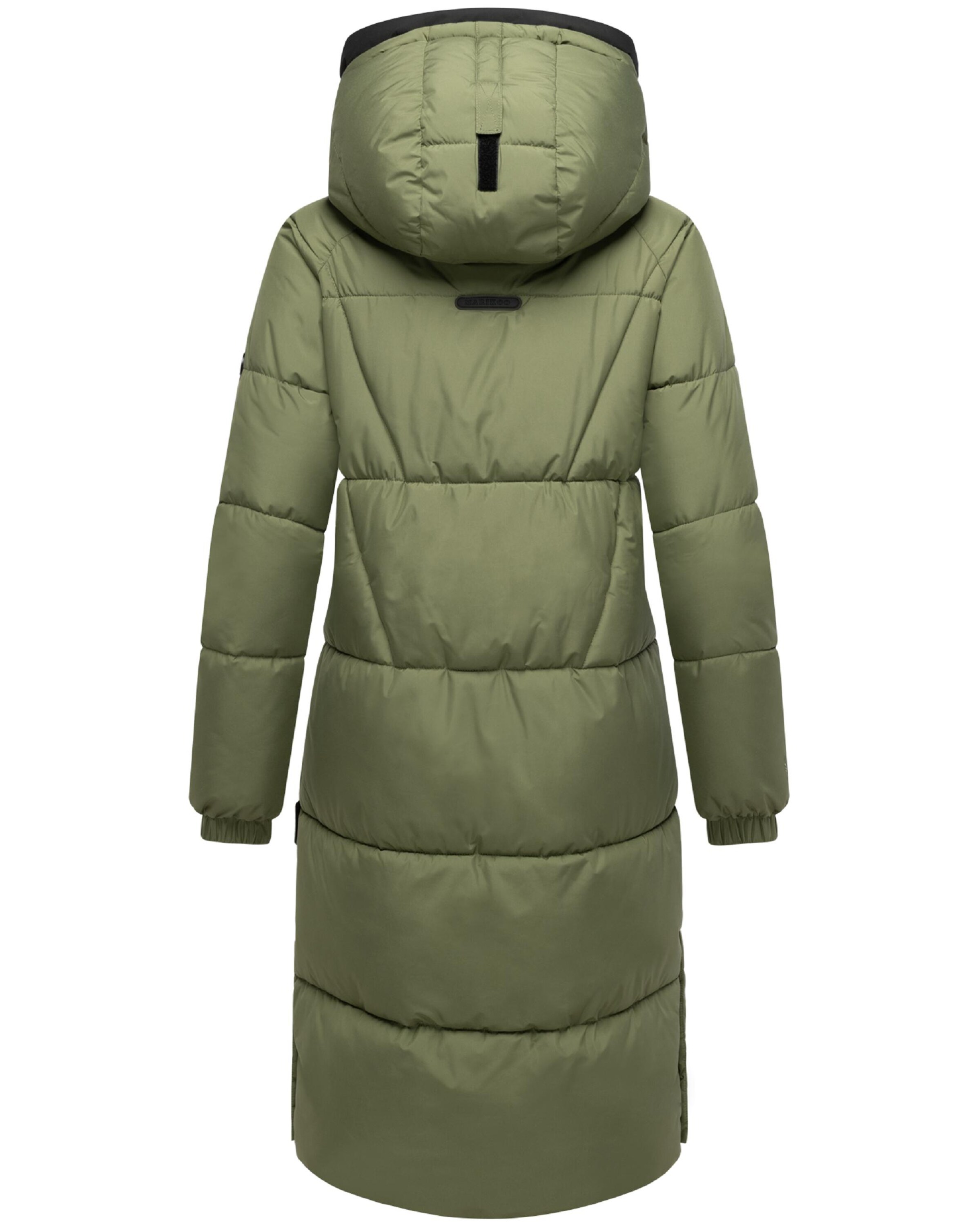 MARIKOO Winter Coat 'Yaskaa 16' in Green