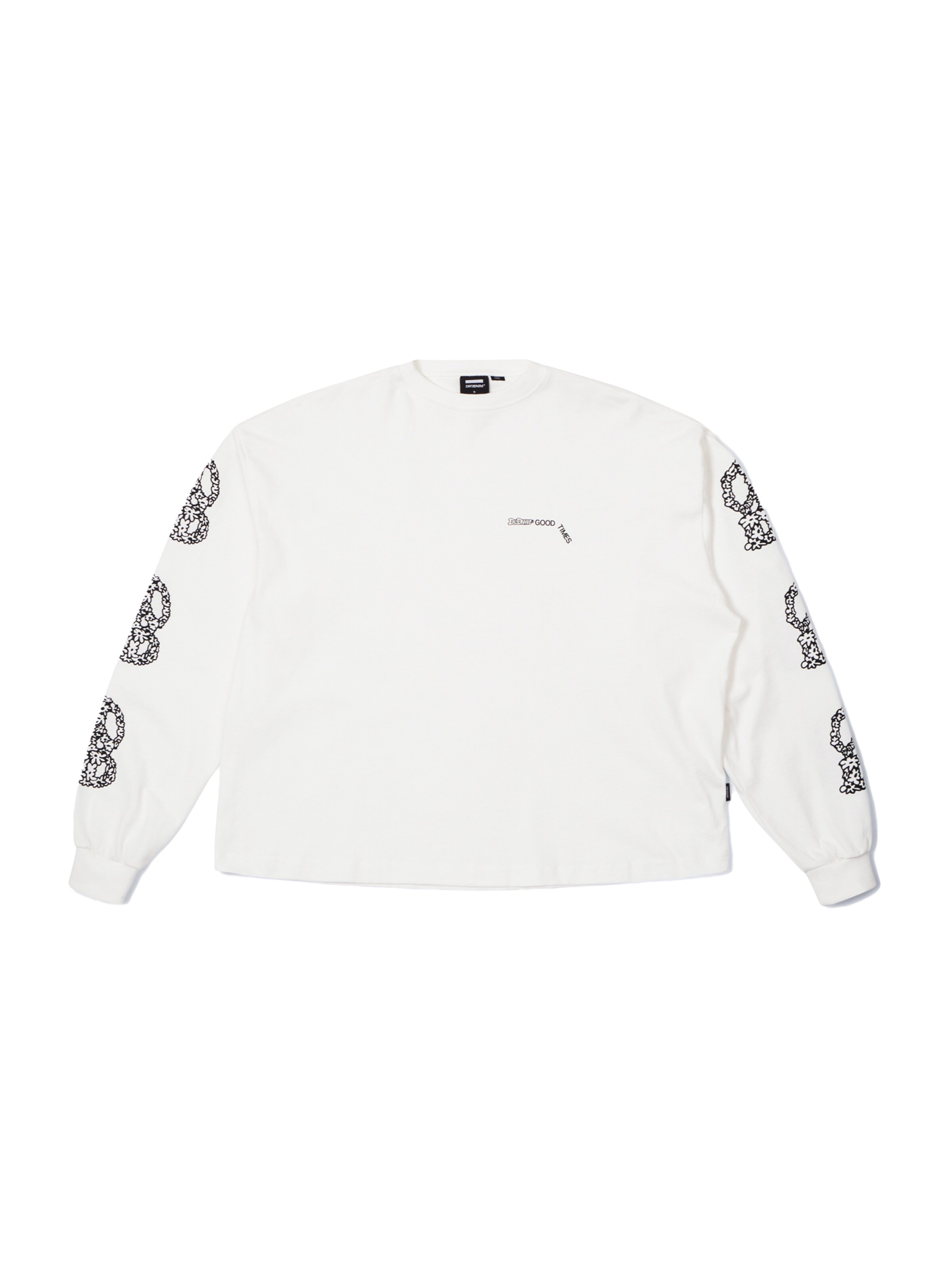 Dr. Denim Tričko - Biela: predná strana