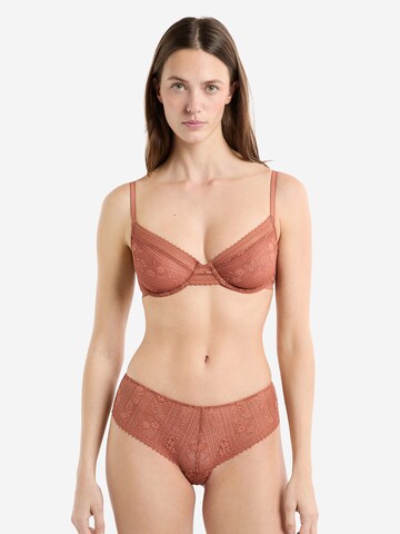 ETAM T-shirt Bra 'AURA' in Beige