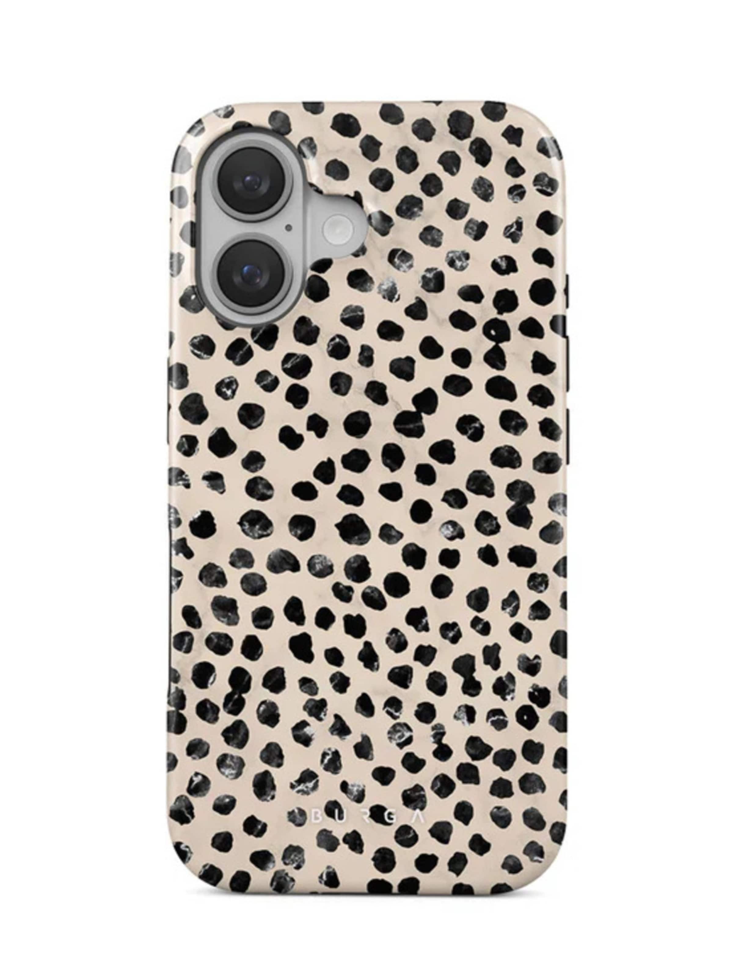 BURGA Smartphonehülle 'Tough MagSafe Case Almond Latte iPhone 16'‌‌‌‌‌‌‌‌ in Braun: Vorderseite