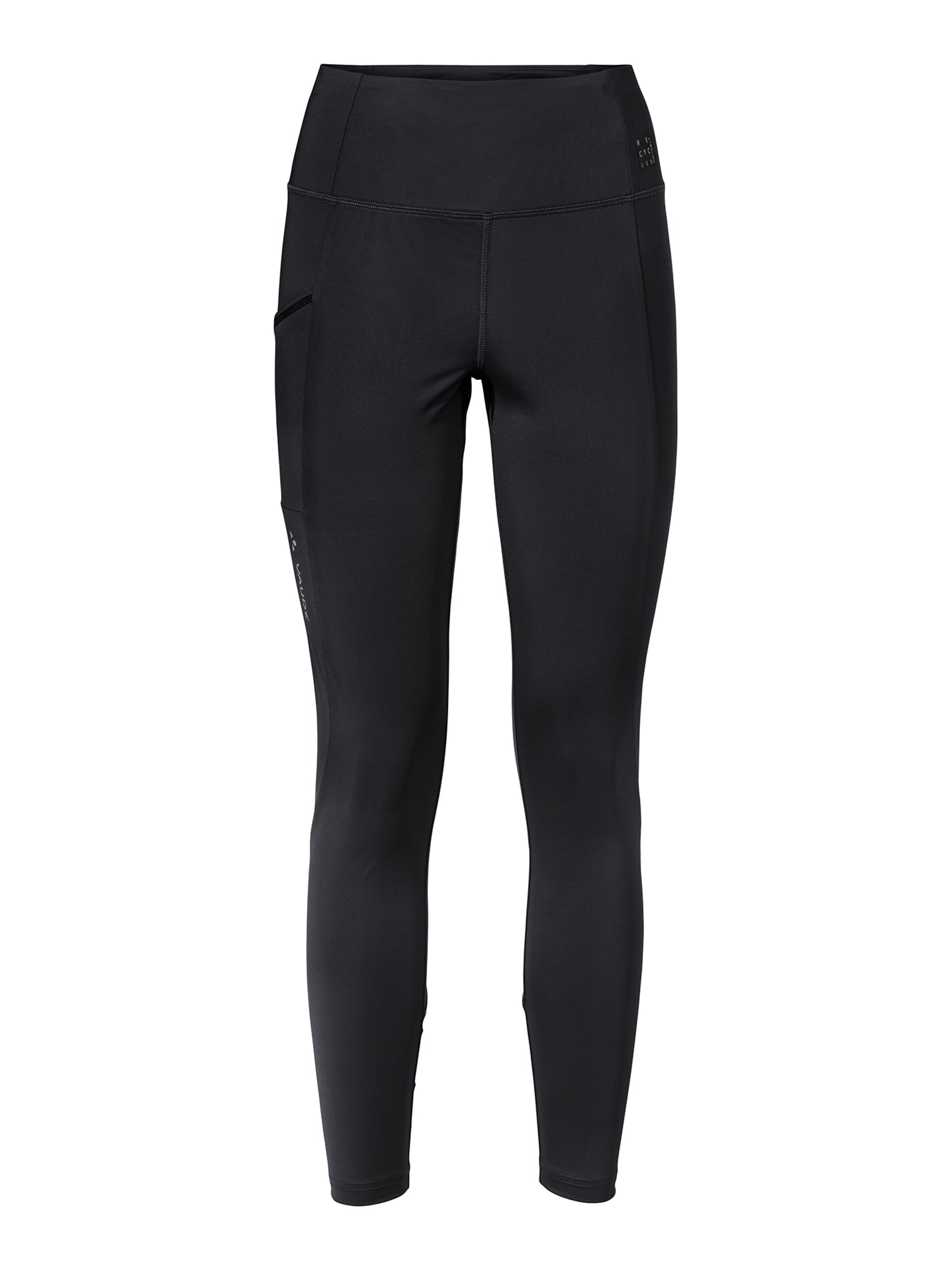 VAUDE Slimfit Outdoorbroek 'Essential  TH' in Zwart: voorkant