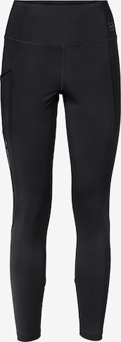 VAUDE Slim fit Outdoor trousers 'Essential TH' in Black: front