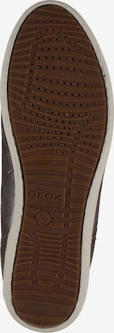 Sneaker alta di GEOX in marrone