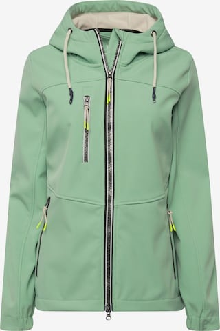 Veste fonctionnelle LAURASØN en vert : devant