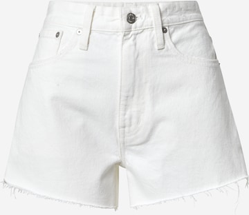 Loosefit Jean Madewell en blanc : devant