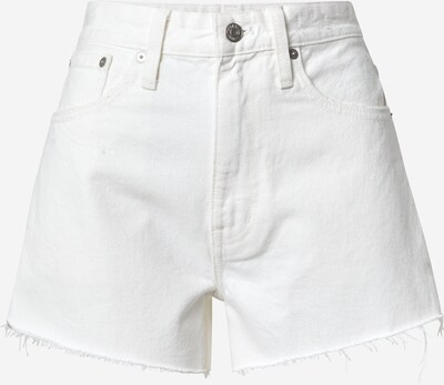Jeans Madewell pe alb denim, Vizualizare produs